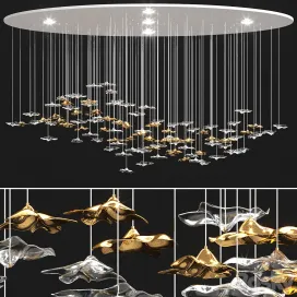 Sand Sea hanging chandelier